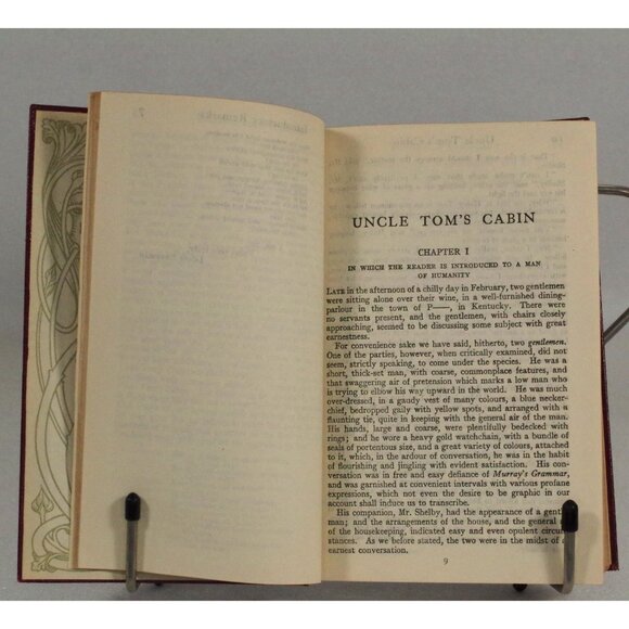 Uncle Tom's Cabin by Harriet Beecher Stowe Everyman's Library Leather 1922 - Picture 9 of 10
